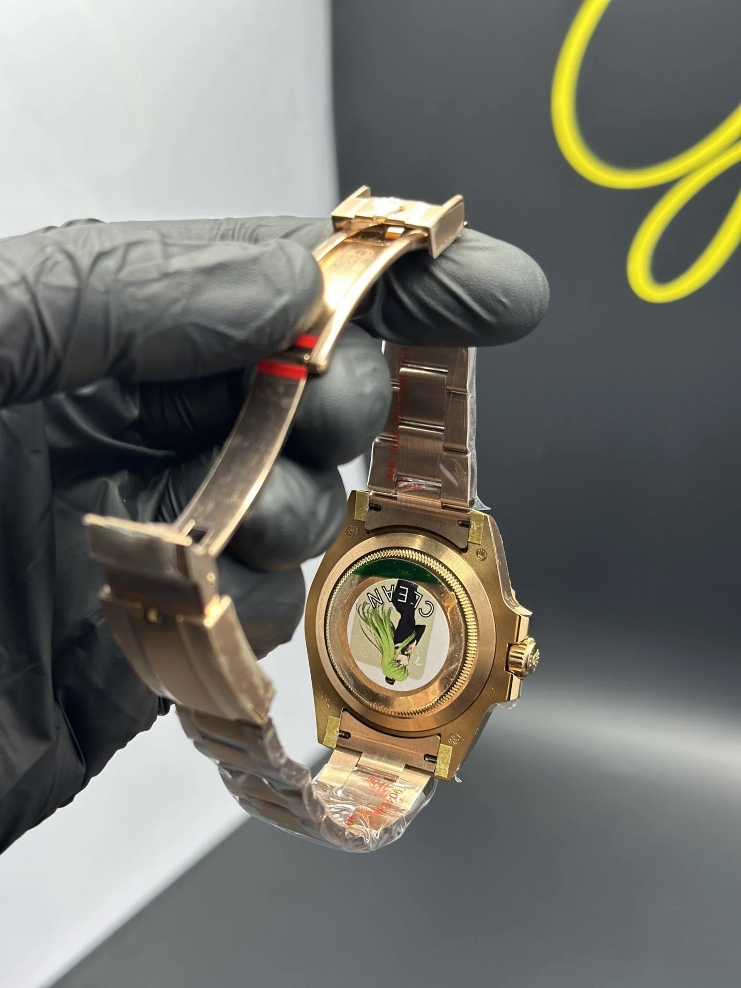 Super Clones Rolex Clean Factory GMT Master II Stainless Steel Rosegold Oyster Bracelet Root Beer Dial Caliber 3285 Swiss Movement