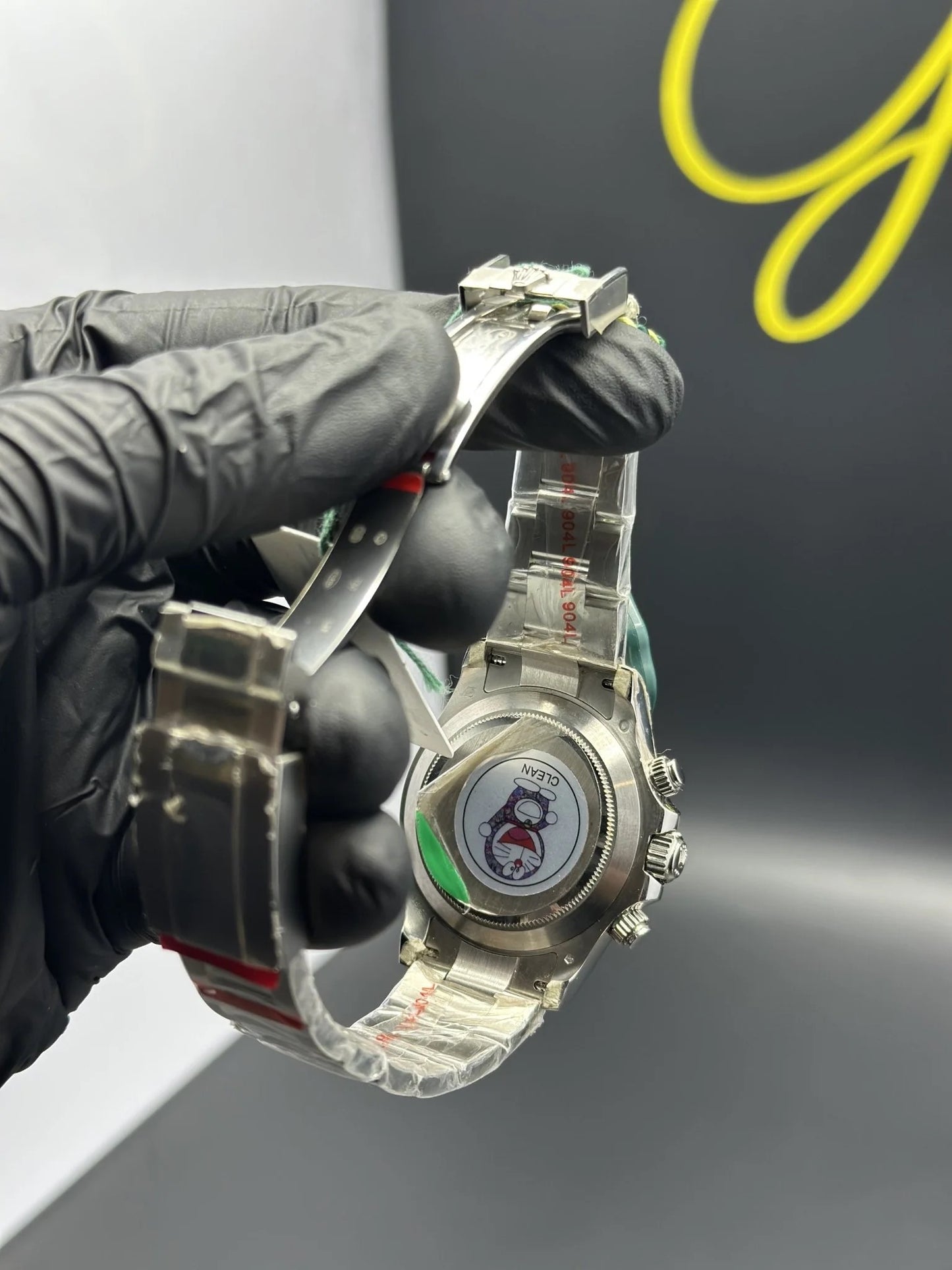 Super Clones Rolex Clean Factory Daytona Stainless Steel Silver Oyster Bracelet Le Mans Dial Caliber 4131 Swiss Movement