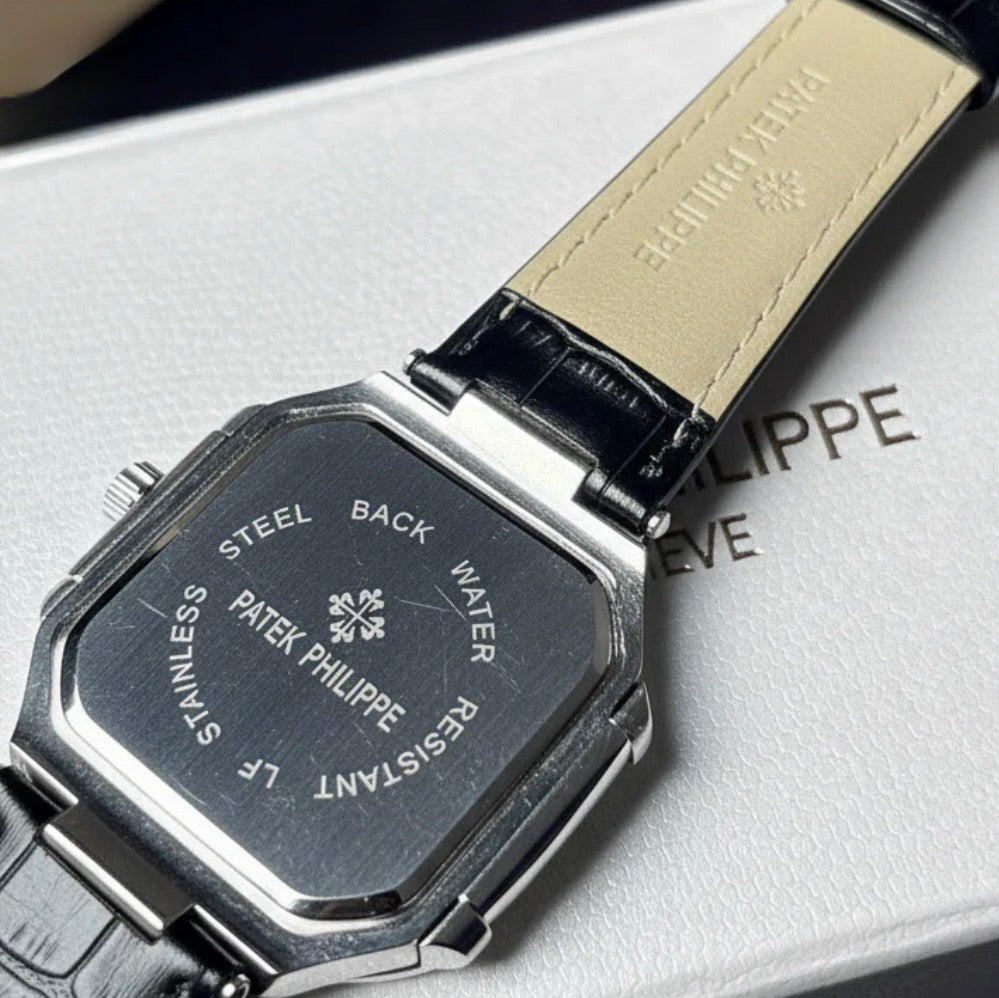 Patek philippe Cubitus - Smooth Movement - Leather Strap