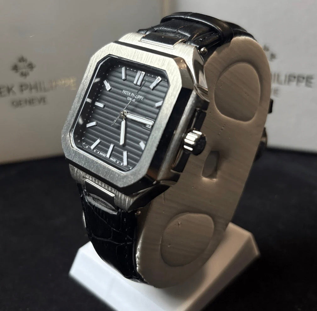 Patek philippe Cubitus - Smooth Movement - Leather Strap