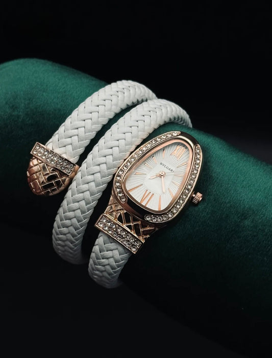 Bvlgari Snake Watch(Leather-Straps)