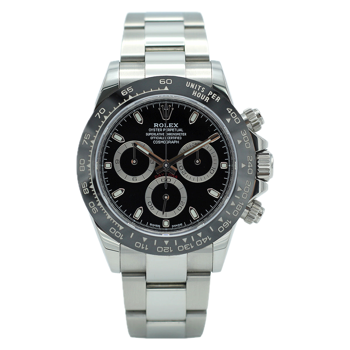 Super Clones Rolex Clean Factory Daytona Stainless Steel Silver Oyster Bracelet Godzilla Dial Caliber 4131 Swiss Movement