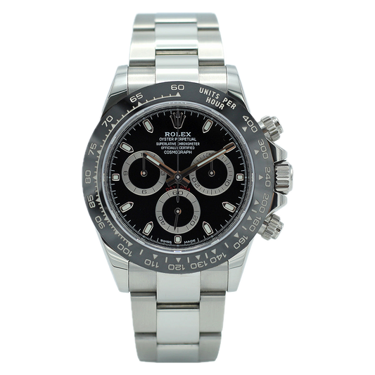 Super Clones Rolex Clean Factory Daytona Stainless Steel Silver Oyster Bracelet Godzilla Dial Caliber 4131 Swiss Movement
