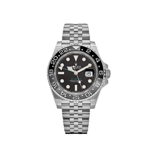 Super Clones Rolex The Most Premium ARF Factory GMT Master II Stainless Steel Silver Jubilee Bracelet Bruce Wayne Dial Caliber 3285 Swiss Movement