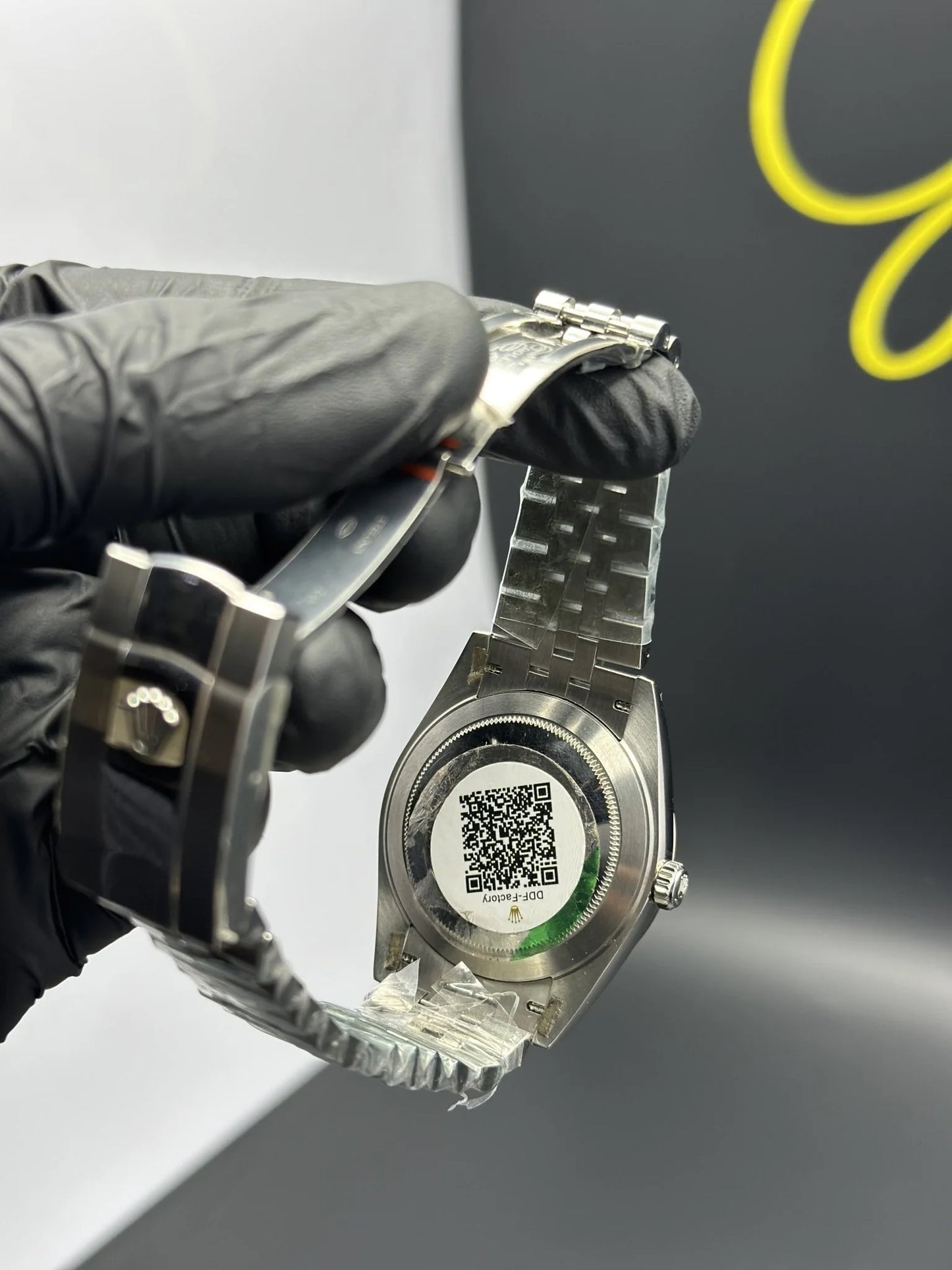 Super Clones RLX Clean Factory Datejust 41mm Stainless Steel Silver Jubilee Bracelet Grey Wimbledon Dial Domed Bezel Caliber 3235 Swiss Movement