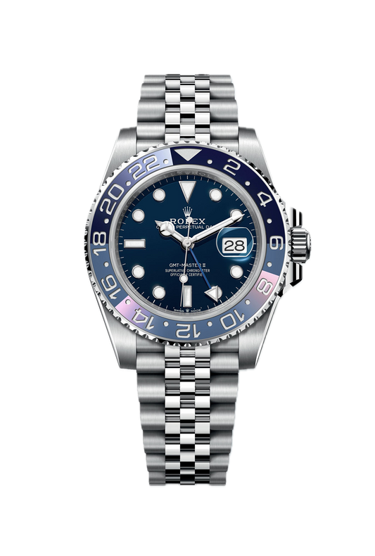 Super Clones Rolex The Most Premium ARF Factory GMT Master II Stainless Steel Silver Jubilee Bracelet Blueberry Dial Caliber 3285 Swiss Movement Sale price